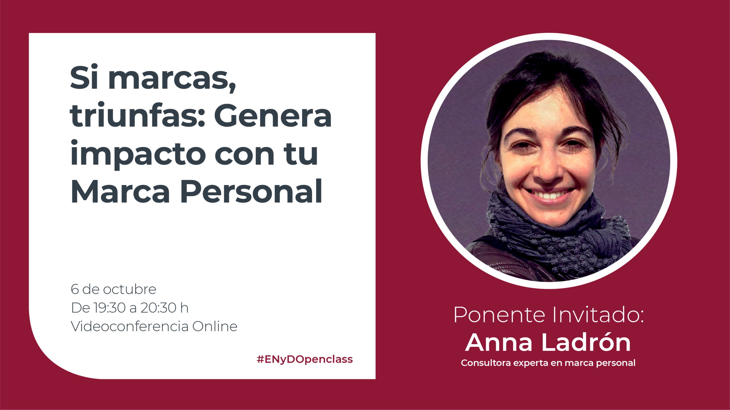 Openclass Si marcas, triunfas: genera impacto con tu marca personal