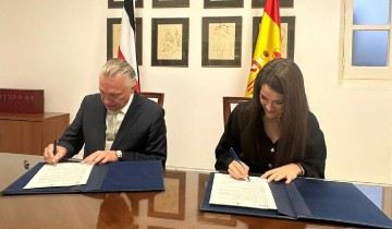Firma del convenio Ministerio de Relaciones Exteriores de Costa Rica